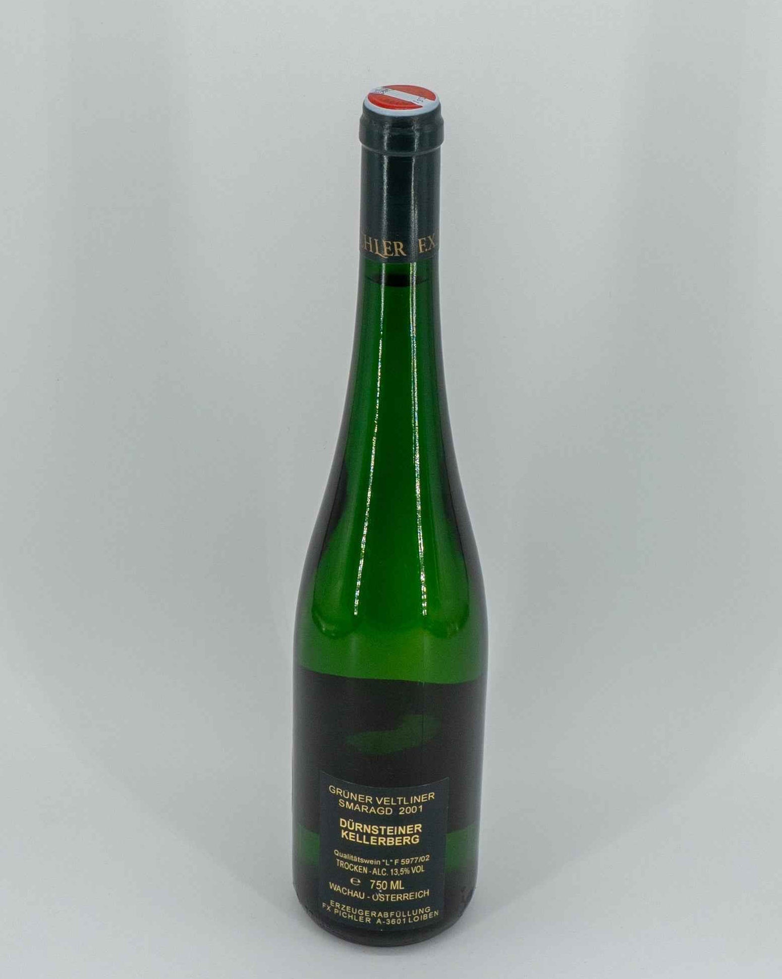 2001 FX Pichler Dürnsteiner Kellerberg Grüner Veltliner Smaragd