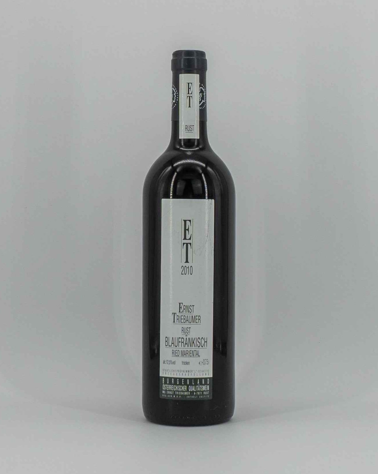 2010 Ernst Triebaumer Rust Blaufränkisch Ried Marienthal