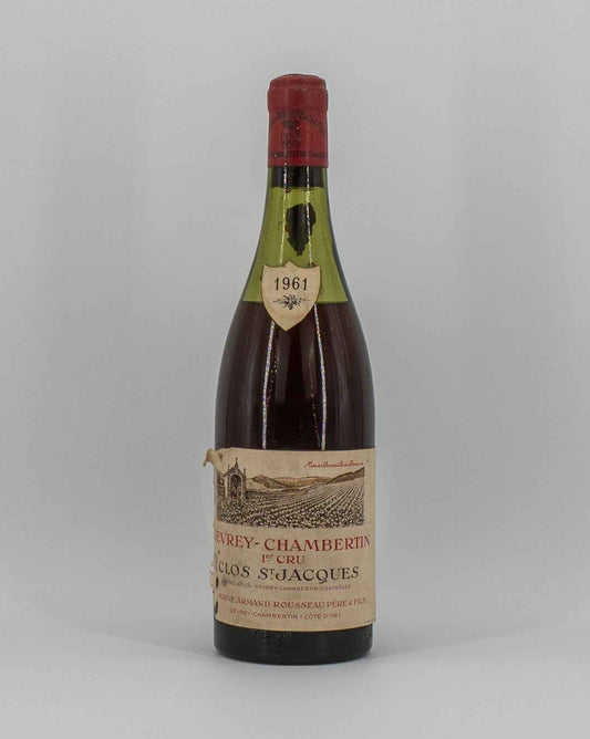 1961 Armand Rousseau Gevery Chambertin Clos St Jacques