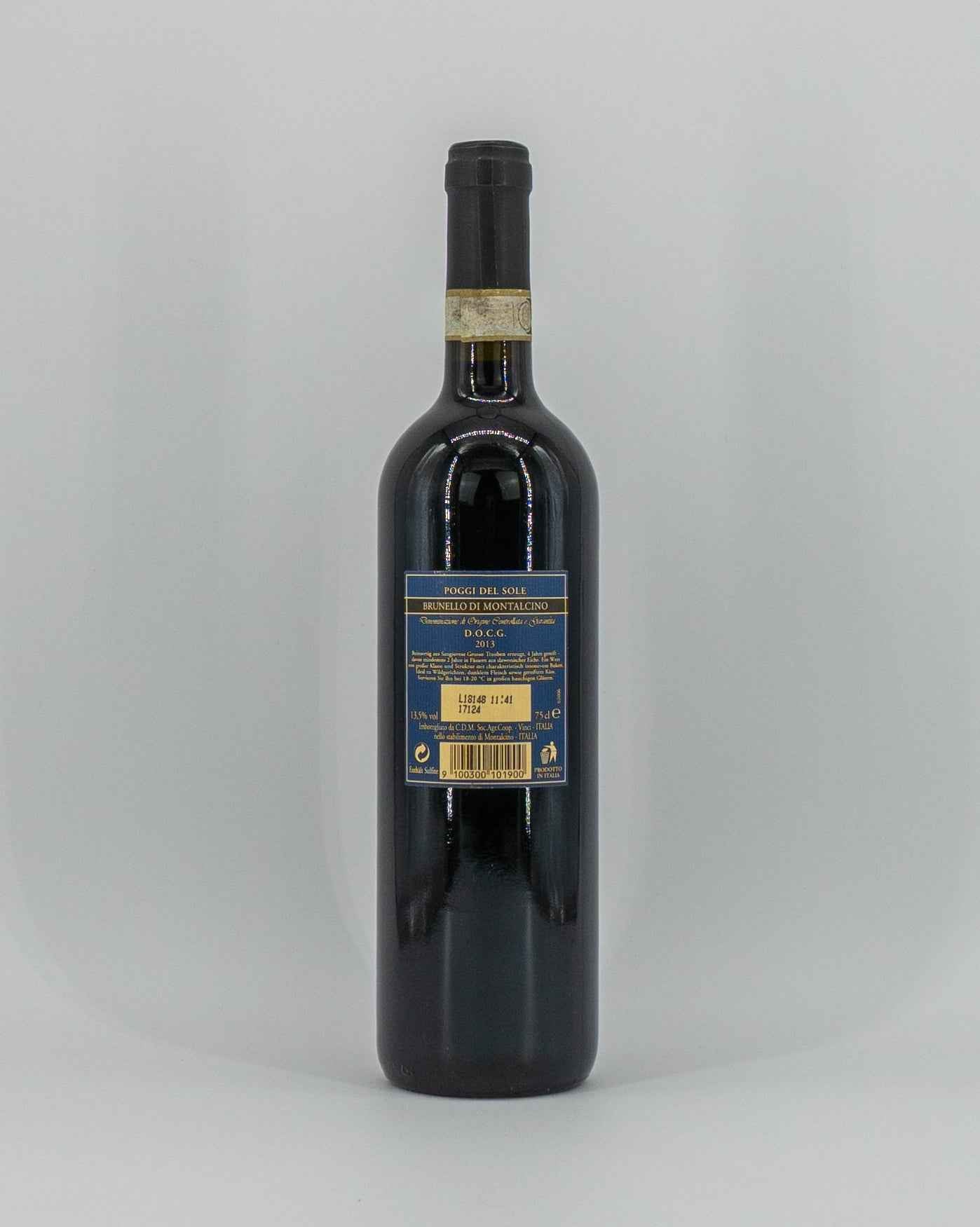 2013 Cantina di Montalcino Poggi del Sole Brunello di Montalcino