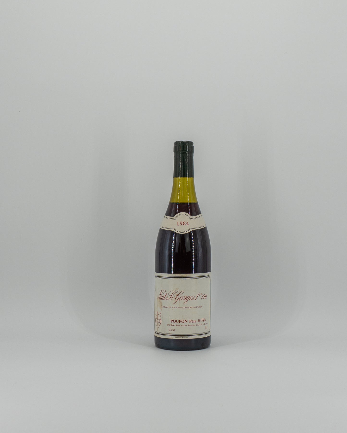 1984 Poupon Nuits Saint Georges 1er Cru