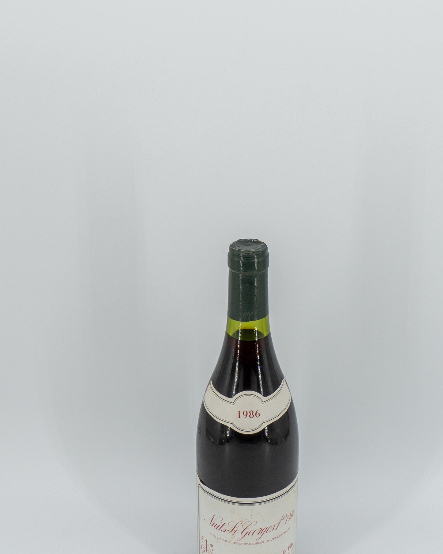 1986 Poupon Nuits Saint Georges 1er Cru