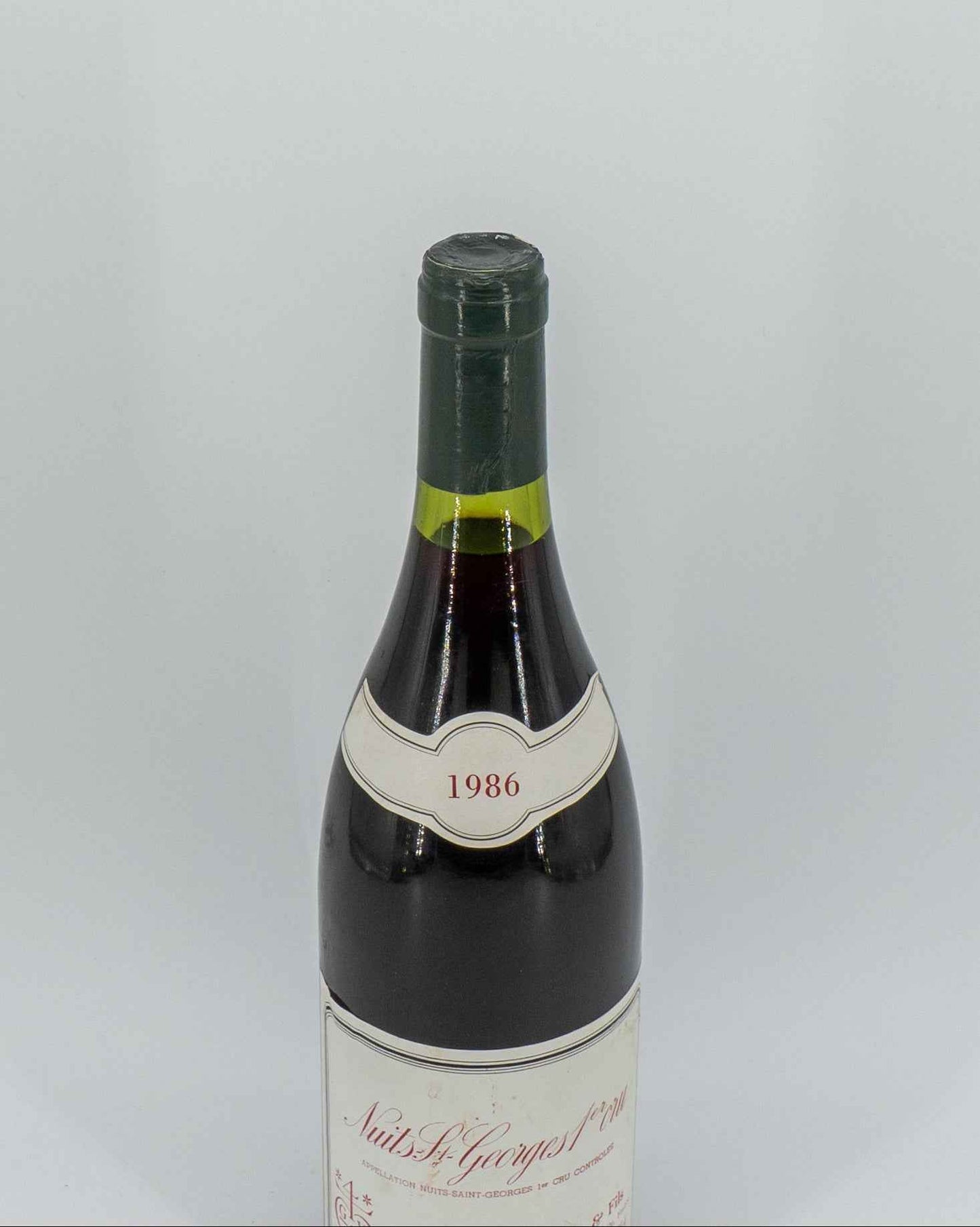 1986 Poupon Nuits Saint Georges 1er Cru