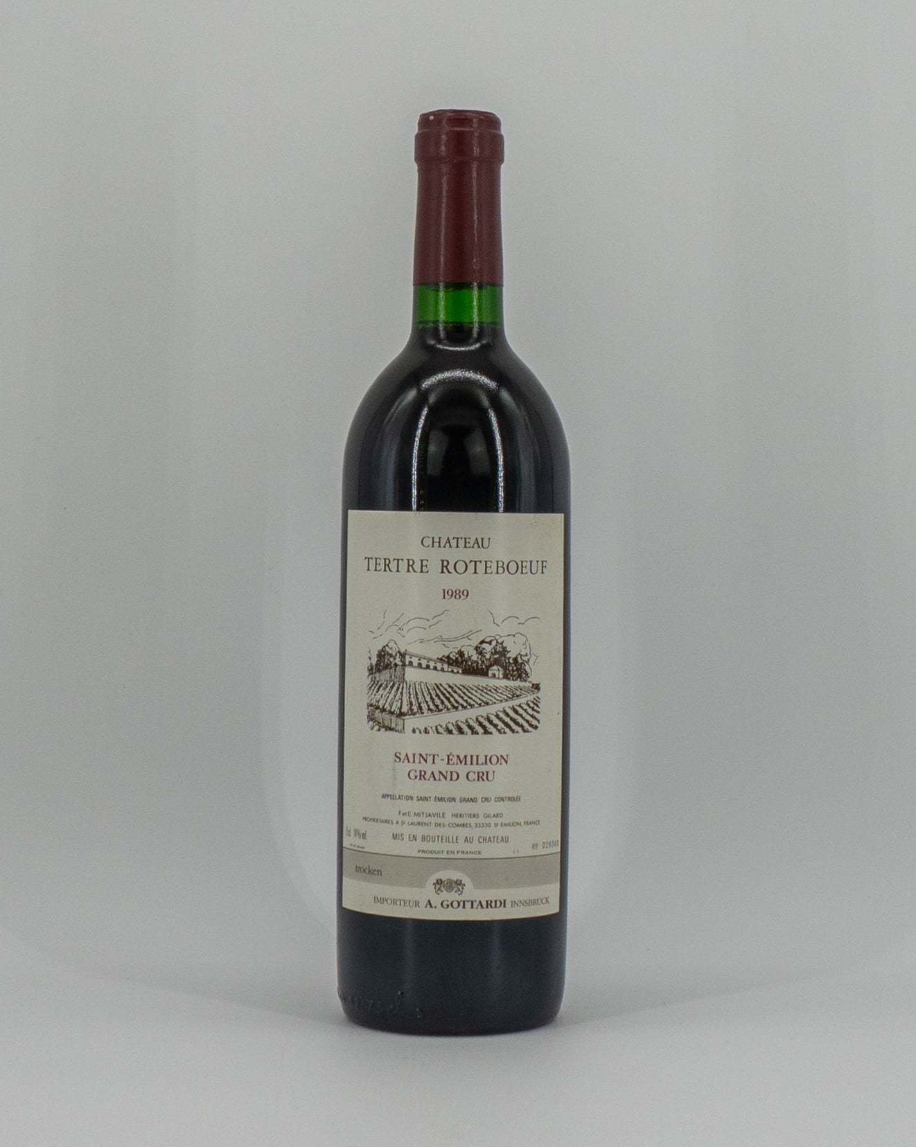 1989 Chateau Le Tertre-Roteboeuf | Creneaux-Wines