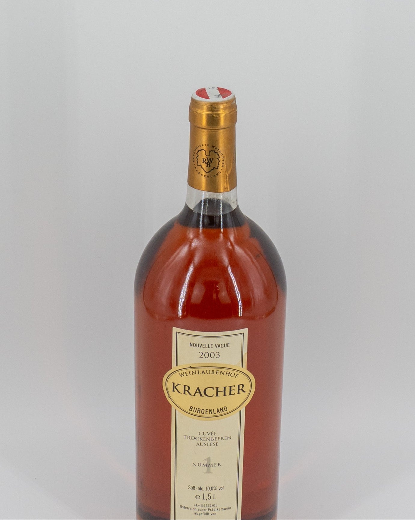 2003 Kracher Trockenbeerenauslese Grande Cuvee Nummer 1 | Creneaux-Wines