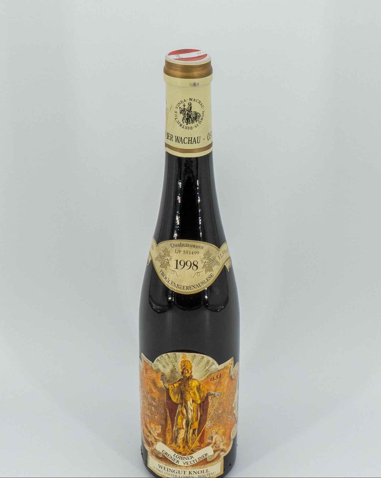 1998 Knoll Loibner Grüner Veltliner Trockenbeerenauslese