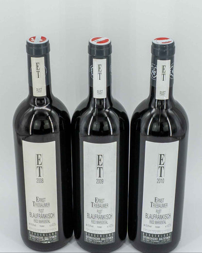 2008; 2009; 2010 Ernst Triebaumer Rust Blaufränkisch Ried Marienthal